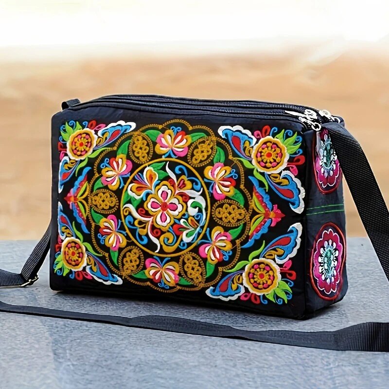 Luxury Bags Big - Женская нейлоновая сумка через плечо с