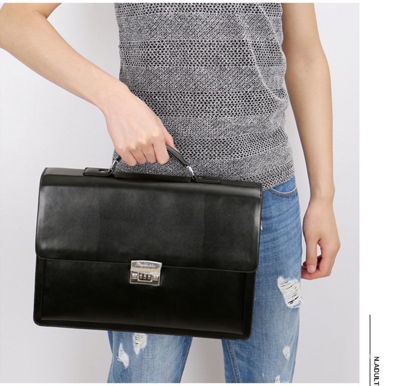 Luxury Bags For Laptop - Роскошный портфель с кодовым замком для