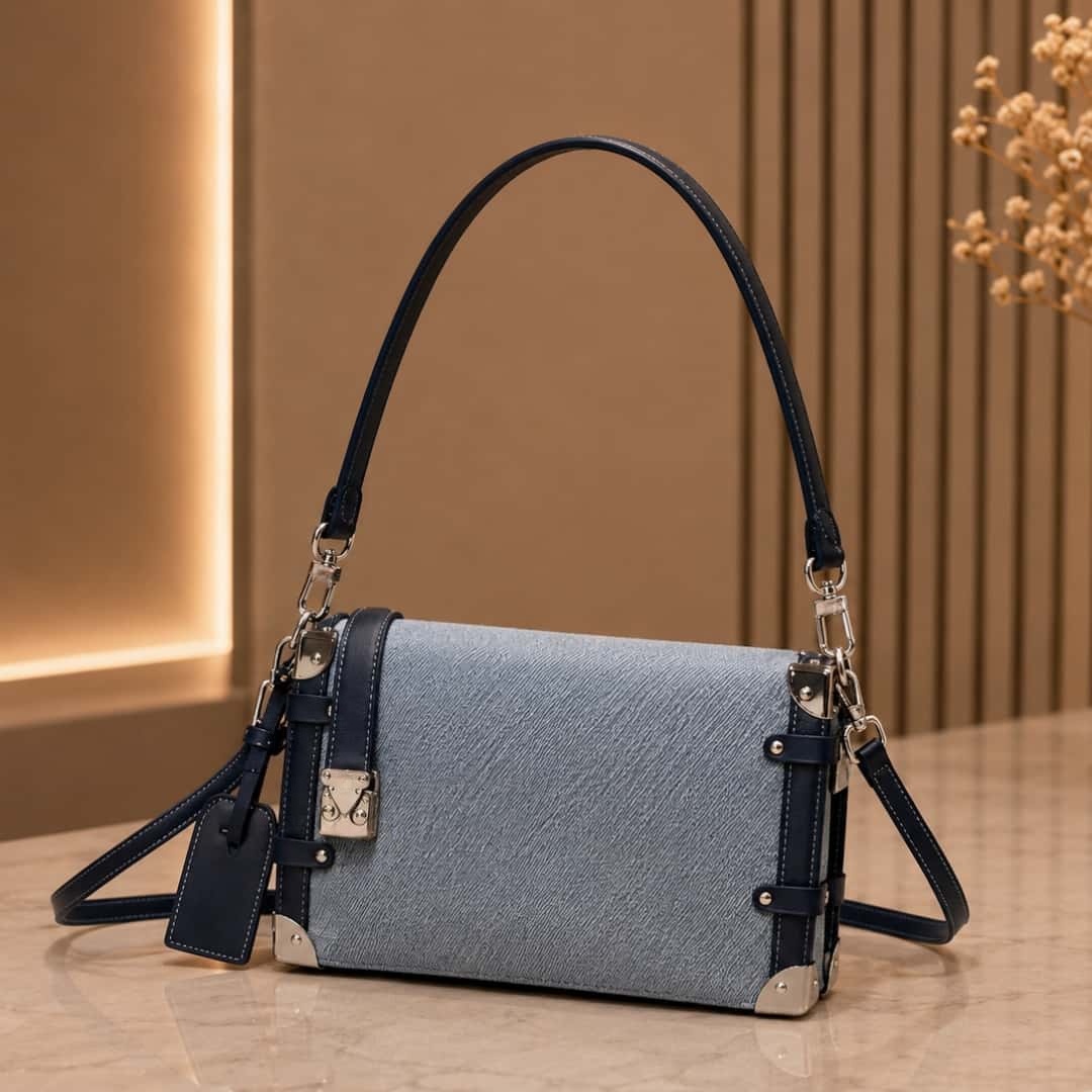 Luxury Bags Denim - 65-2026 Новая классическая роскошная сумка через