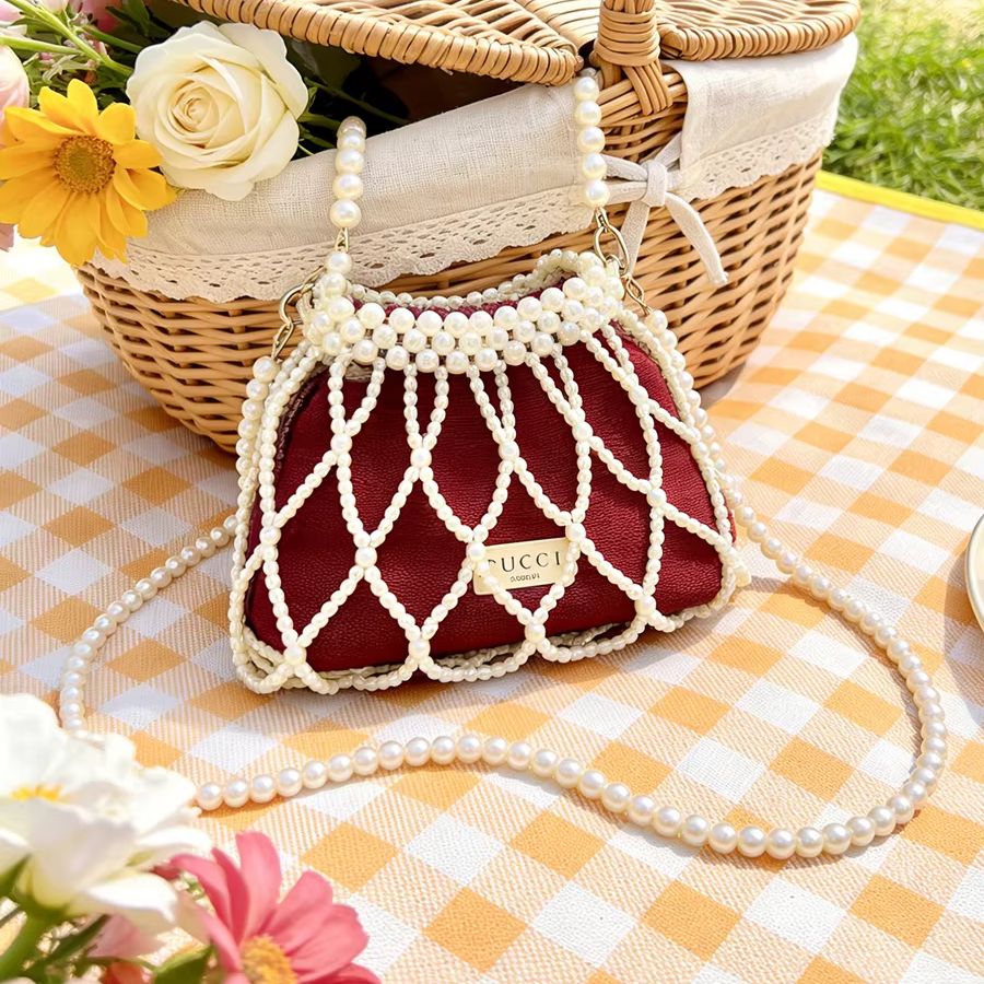 Сумка Gucci Red Mini Pearl Cha – обзор и цена Luxury Bags Gucci