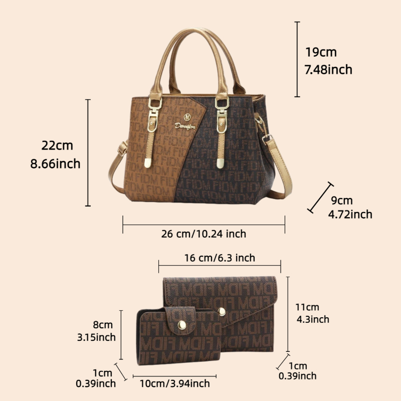 Набор из 3 женских сумок, роск – обзор и цена Luxury Bags & Leather Repair Of Atlanta Reviews