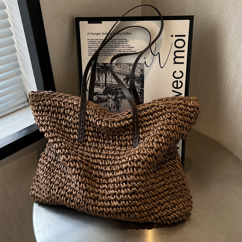 Плетеные сумки-тоут из соломы, – обзор и цена Luxury Bags Big