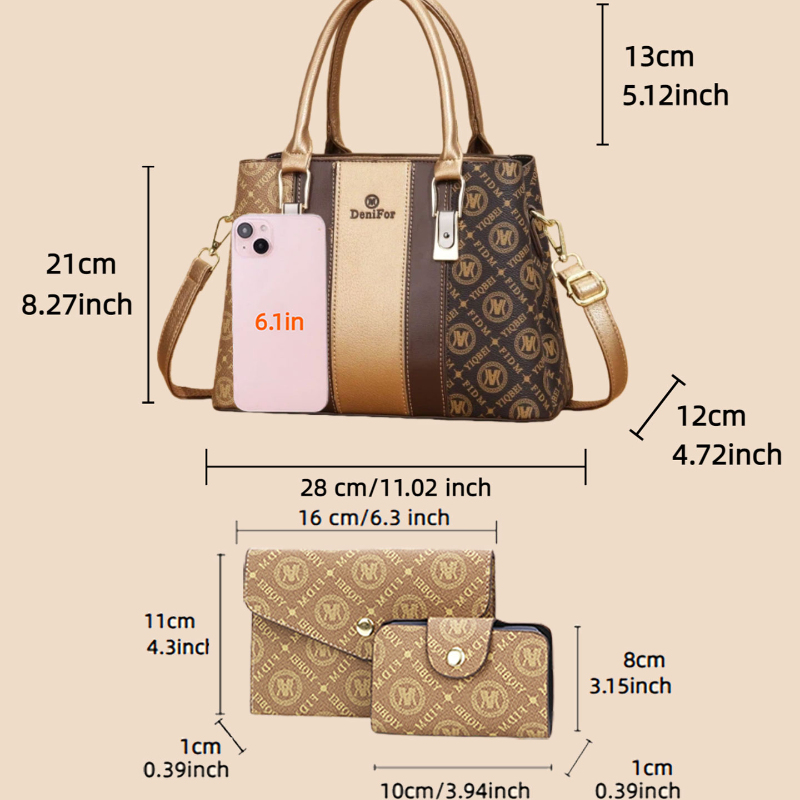 Набор из 3 женских сумок с ком – обзор и цена Luxury Bags & Leather Repair Of Atlanta Reviews